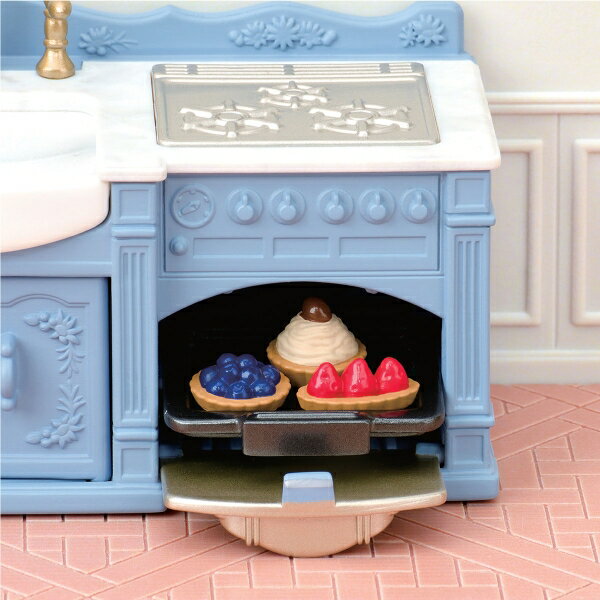 エポック社 きらめく水辺の赤い屋根のお家 エレガントダイニングルーム【セ-215】 シルバニアファミリー