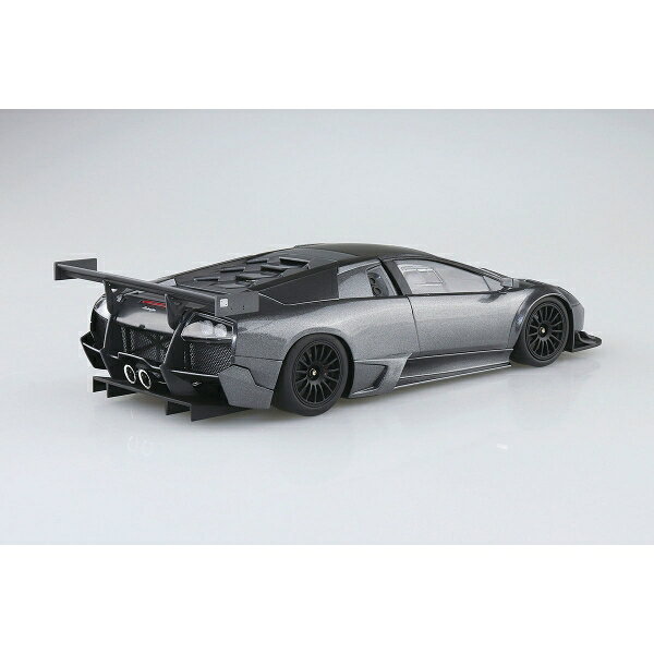 Joshin web 家電とPCの大型専門店のアオシマ 1/24 ザ・スーパーカー No.17 '10 ランボルギーニ ムルシエラゴ R-SV【02845】 プラモデル｜アングル2