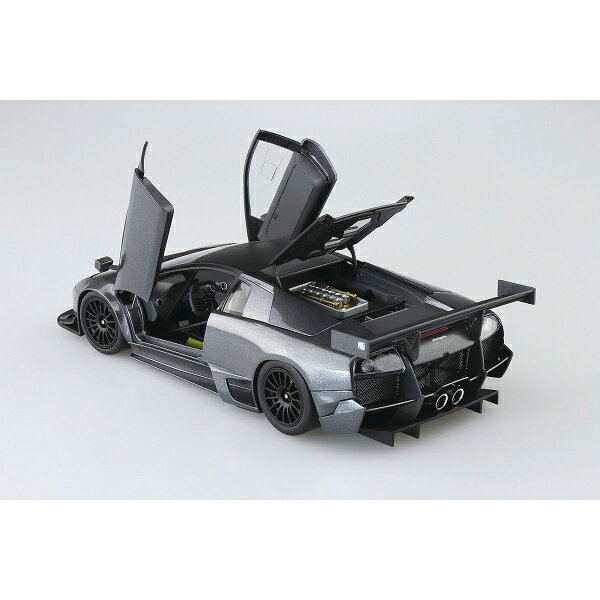 Joshin web 家電とPCの大型専門店のアオシマ 1/24 ザ・スーパーカー No.17 '10 ランボルギーニ ムルシエラゴ R-SV【02845】 プラモデル｜アングル3
