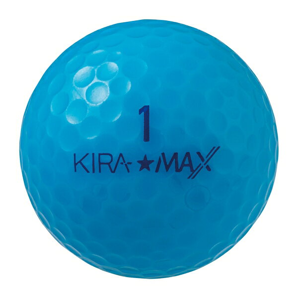 キャスコ KIRA★MAX キラ マックス ゴルフボール 12球入り(ブルー) KIRA-MAX-BL-12P...