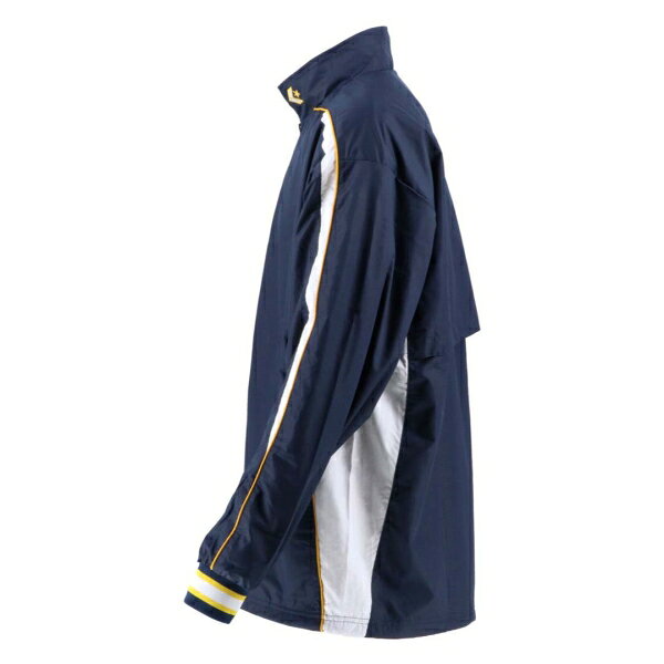 Joshin web 家電とPCの大型専門店のコンバース 男女兼用 ウォームアップジャケット（裾ボックスタイプ）（ネイビー×ホワイト・サイズ：L） CON-CB182501S-2911-L CONVERSE｜アングル3
