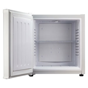 （標準設置料込_Aエリアのみ）デバイスタイル 20L 1ドア冷蔵庫（ペルチェ式）ホワイト【左開き】 RA-P20FL-W deviceSTYLE 冷蔵庫　小型　1ドア [RAP20FLW]