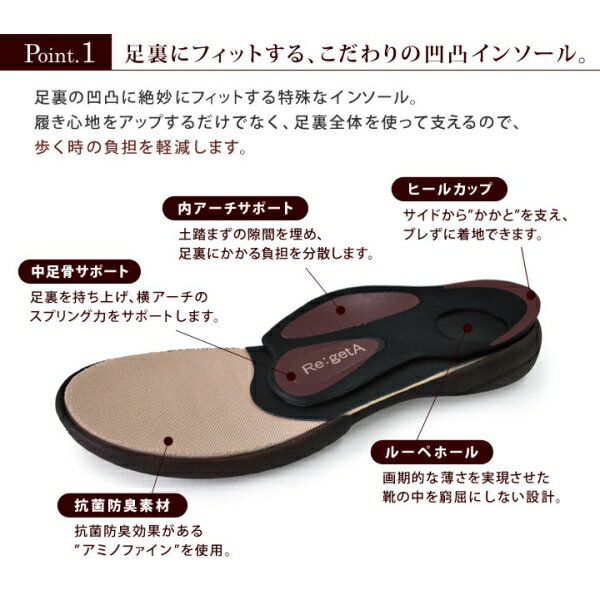 Re:getA ��ǥ����� �ɥ饤�ӥ󥰥��塼���ʥޥ������ɡ���������L 24.0-24.5cm�� R302-MUS-L �ꥲ�å�