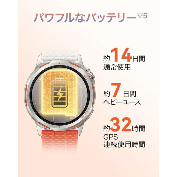 Joshin web 家電とPCの大型専門店のHUAWEI（ファーウェイ） HUAWEI　WATCH GT Runner 2/Blue　スマートウォッチ CHT-B19-BL [CHTB19BL]【返品種別A】｜アングル3