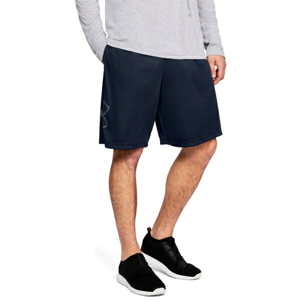 アンダーアーマー テック グラフィック ショートパンツ（アカデミー/スチール・サイズ：LG） 1358551-409-LG UNDER ARMOUR　UA 3