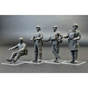 Joshin web 家電とPCの大型専門店のミニアート 1/35 ポーランド戦車兵フィギュアセット4体入【MA35267】 プラモデル｜アングル2