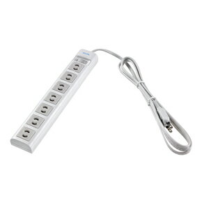 ELPA（朝日電器）『OAマルチタップ（WBN-S7202B）』