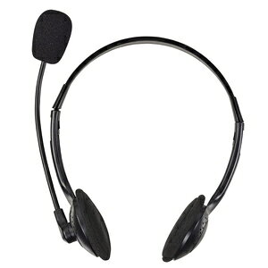 ナカバヤシ ヘッドセット（ブラック） Nakabayashi MHM-S24BK