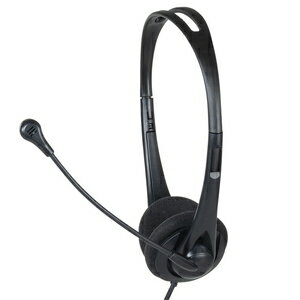 ナカバヤシ 4極ヘッドセット（ブラック） Nakabayashi MHM-STB28BK