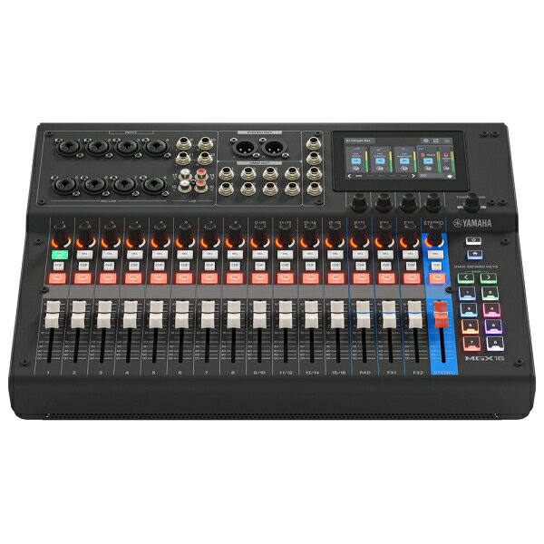 Joshin web 家電とPCの大型専門店のヤマハ 22チャンネルデジタルミキシングコンソール（ブラック） MGX16-B YAMAHA MGXシリーズ｜アングル2
