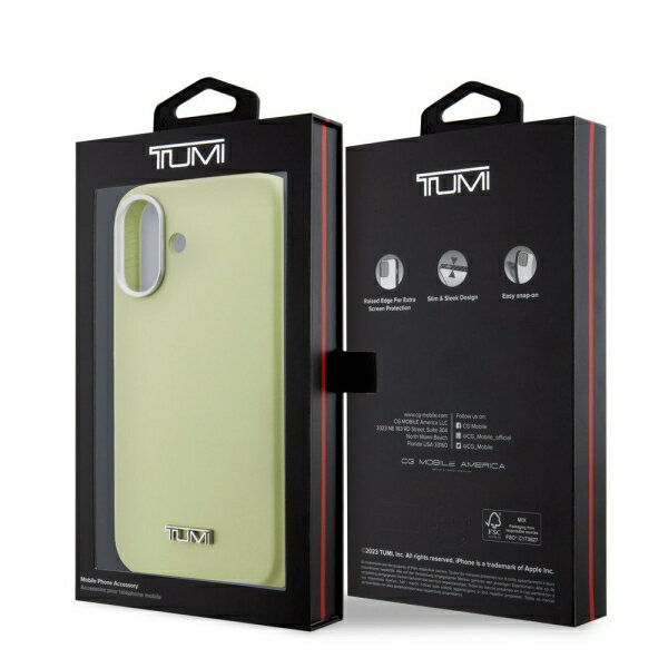innoTech iPhone 16用 MagSafe対応 レザーケース（リムストーン） TUMI HC MAGSAFE...