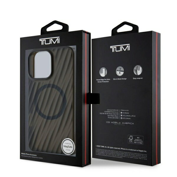 innoTech iPhone 16 Pro Max用 PC/TPU 19 DEGREE ケース（ブラック） TUMI HC PC/T...