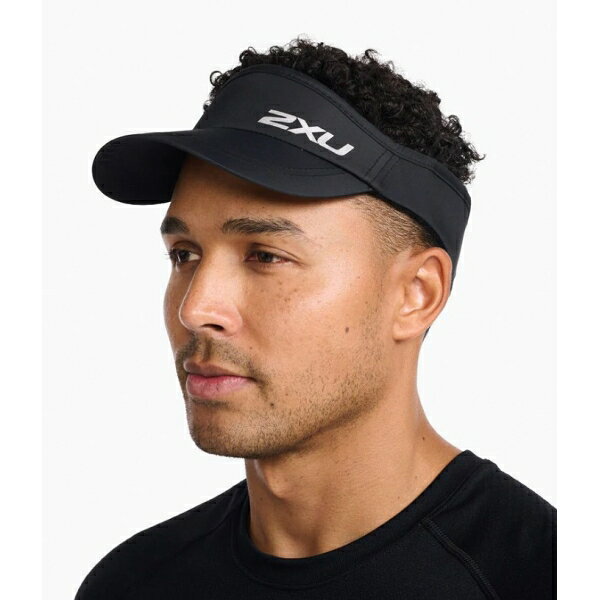 2XU �ġ������ॺ�桼 ���Х�������BLK/BLK����������F�� UQ5686F-BLK/BLK-F 2XU RUN VISOR 2XU�ʥġ��������ॺ���桼��