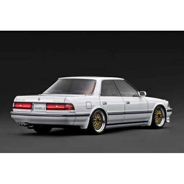 ignitionモデル 1/18 TOYOTA MARKII 2.5 Grande LIMITED (JZX81) White【IG3854】 ミニカー 2