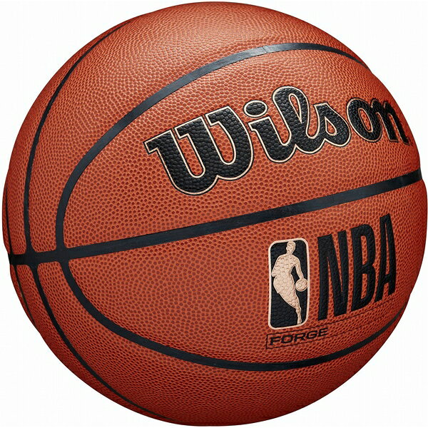 Wilson（ウィルソン） NBA FORGE バスケットボール(人工皮革) 　5号球（ブラウン）...