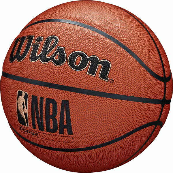 Wilson（ウィルソン） NBA FORGE バスケットボール(人工皮革) 　5号球（ブラウン）...