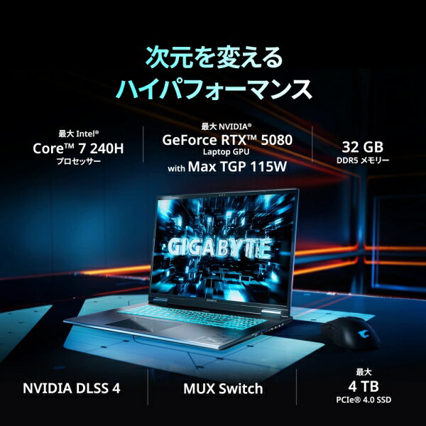 GIGABYTE|ギガバイト ゲーミングノート...の紹介画像2