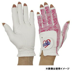 ブルーティーゴルフ レディースネイルゴルフグローブ 両手用(ピンク・サイズ：M) G...
