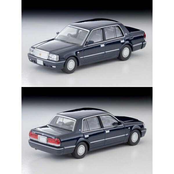 トミーテック 1/64 LV-N375a トヨタ クラウンセダン スーパーデラックス（紺）【341277】 ミニカー 2