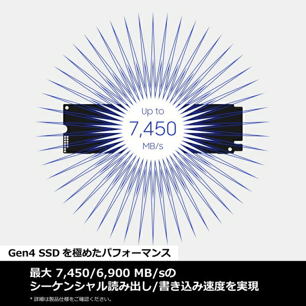Samsung｜サムスン Samsung SSD 990 PRO 4TB M.2/NVMe 国内正規保証品 MZ-V9P4T0B-IT 商品画像 5