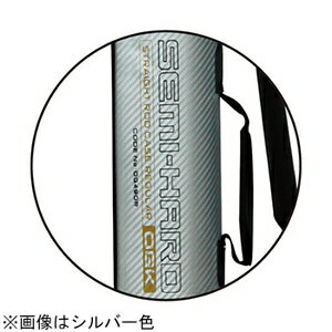 OG490R145K大阪漁具セミハードストレートロッドケースレギュラー145cm(ブラック)OGKセミハードロッドケース