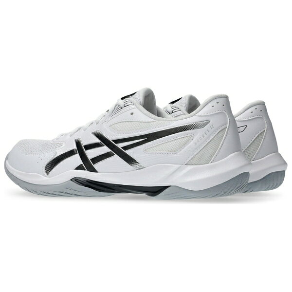 �����å��� ��˥��å��� �Х졼�ܡ��륷�塼�� GEL-ROCKET 12��WHITE/BLACK����������22.5cm�� 1073A080-101-22.5 asics