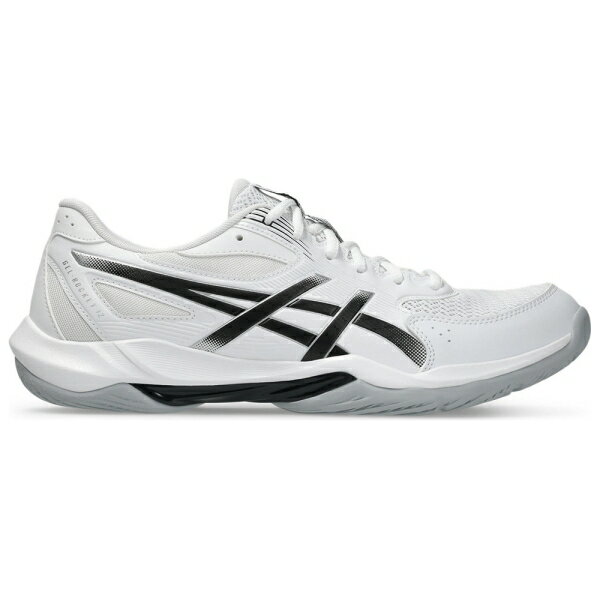 アシックス ユニセックス バレーボールシューズ GEL-ROCKET 12（WHITE/BLACK・サイ...
