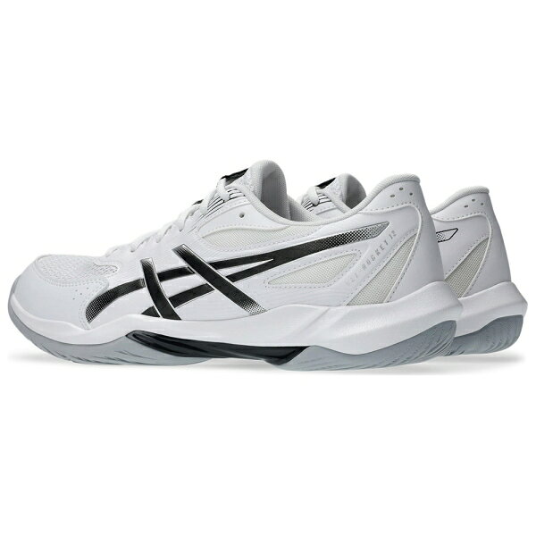 �����å��� ��˥��å��� �Х졼�ܡ��륷�塼�� GEL-ROCKET 12 WIDE��WHITE/BLACK����������24.0cm�� 1073A081-101-24.0 asics