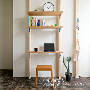 田邊金属工業所 ブラケット＆フックシリーズ Bracket L #03 マットブラック 1組(2本) 854-1081 和合商事 TANNER Bracket＆Hook series [8541081TANNER]
