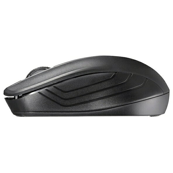 バッファロー 2.4GHzワイヤレス IR LED光学式マウス 3ボタンタイプ (ブラック) BUF...