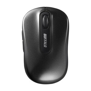 バッファロー 2.4Ghzワイヤレスマウス BlueLED 5ボタン（ブラック） BSMBW310BK
