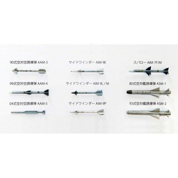Joshin web 家電とPCの大型専門店のファインモールド 【再生産】1/72 航空自衛隊ミサイルセット【FF106】 プラモデル｜アングル2