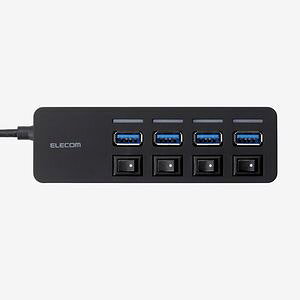 ���쥳�� 4�ݡ���USB3.0�ϥ� �ޥ��ͥåȡ����̥����å������סʥ֥�å��� U3H-S418BBK