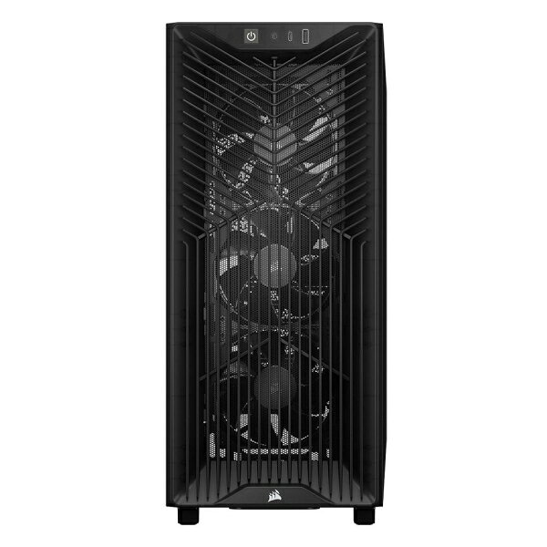 Joshin web 家電とPCの大型専門店のCORSAIR｜コルセア ミドルタワー型PCケース 3200D RS Mid-TowerSmoke（スモーク） CC-9011336-WW｜アングル2