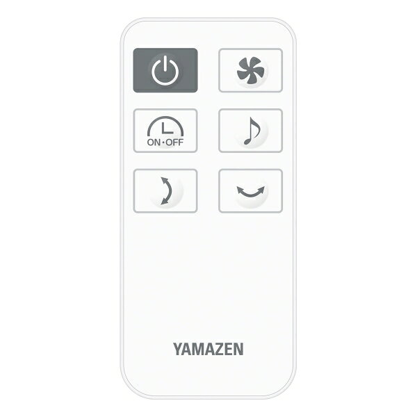 YAMAZEN 【扇風機】DCモーター搭載 壁掛け扇（ホワイト） YWRX-BGD307-W 山善 DC壁...