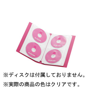 エレコム Blu-ray DVD CD用ディスクファイル 72枚収納（クリア） CCD-FB72CR jism-14123623 Joshin web 家電とPCの大型専門店 サンプル画像2