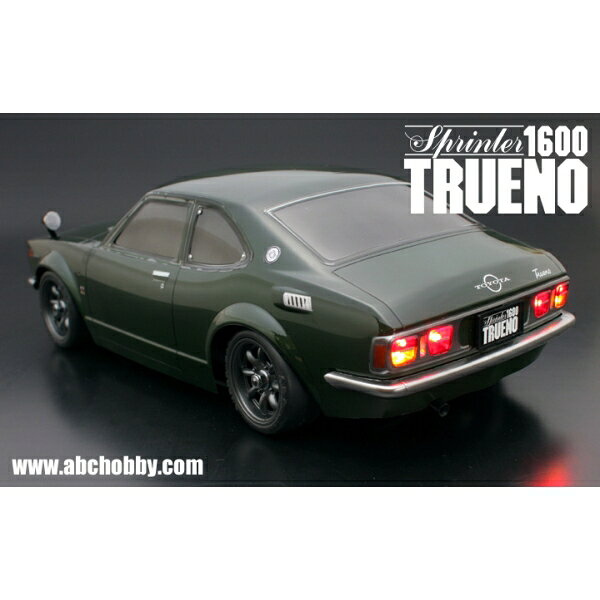 Joshin web 家電とPCの大型専門店のABCホビー 1/10電動RCカー用 01スーパーボディミニ ： トヨタ・TE27スプリンタートレノ【67317】 ラジコン用｜アングル3