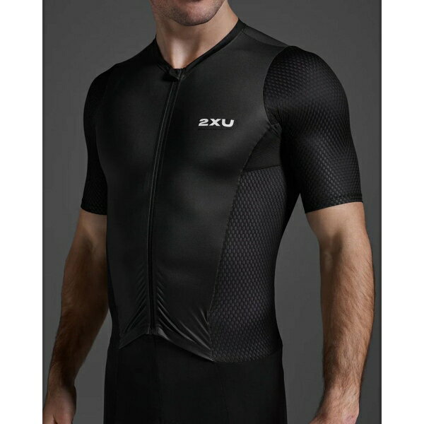 2XU トライアスロンスーツ MT7394d-BLK-WHT Aero Hex Sleeved Trisuit - Blk-wht [...