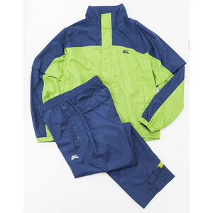 キャスコ メンズレインウェア 上下セット Mサイズ（ネイビー） KRW-016 ネイビ- M kasco [KRW016ネイビM]