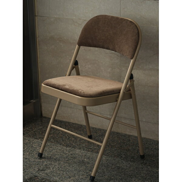 東谷 フォールディングチェア(ベージュ) PC-33BE [PC33BEアズマヤ]