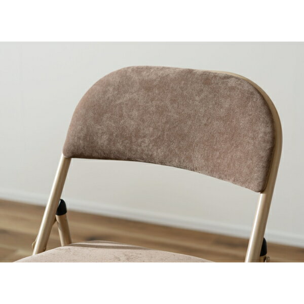 東谷 フォールディングチェア(ベージュ) PC-33BE [PC33BEアズマヤ] [2]