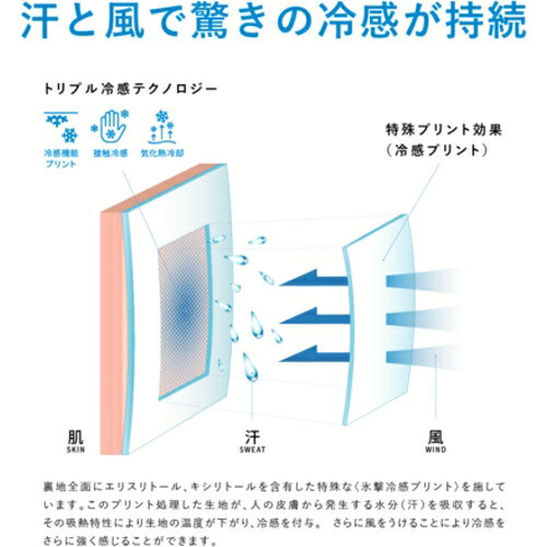 リベルタ 氷撃 フリーズテックワーク 長袖クルーネック（ブラック・サイズ：S） FT...
