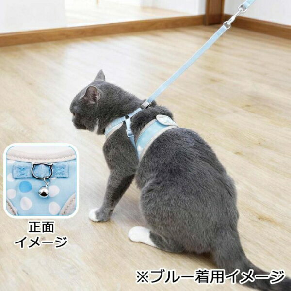 ル・コリエ キャットライフハーネス SS ブルー ドギーマンハヤシ ルコリエキヤツト...