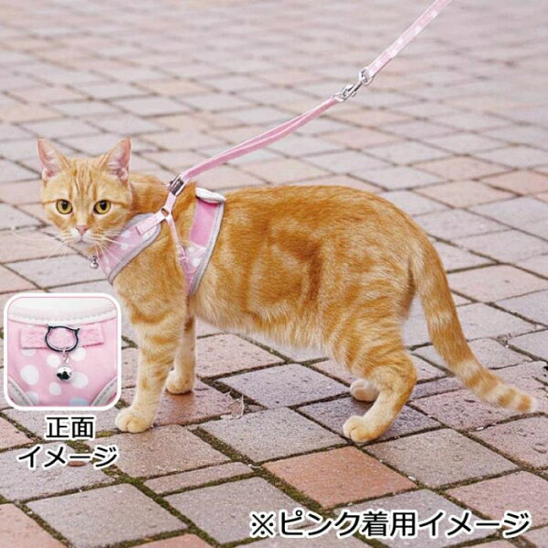 ル・コリエ キャットライフハーネス M ピンク ドギーマンハヤシ ルコリエキヤツト...
