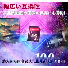 Gigastone｜ギガストーン SDHCメモリーカード 8GB Class10 11B1404