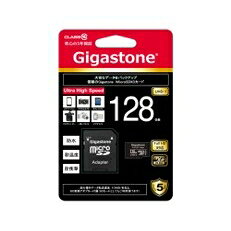 Gigastone｜ギガストーン microSDXCメモリーカード 128GB Class10 UHS-I SDカード...