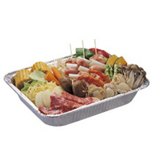 キャプテンスタッグ アルミバーベキュー深型プレート(2枚組) M-6646 CAPTAIN STAG