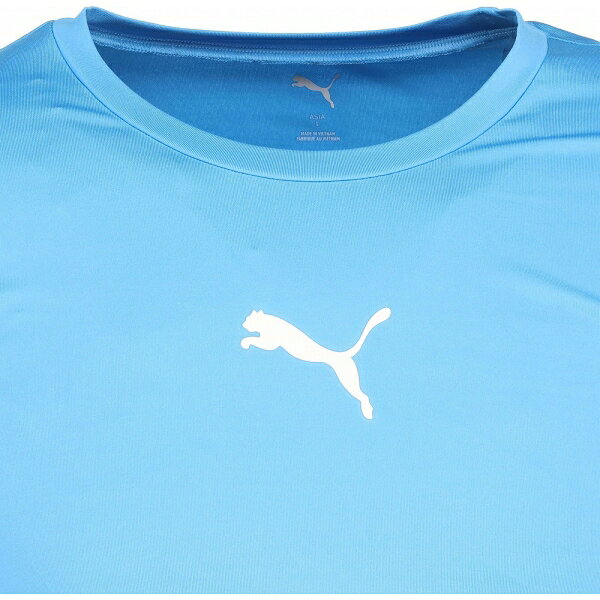 Joshin web 家電とPCの大型専門店のプーマ メンズ コンプレッション クルーネック LS シャツ（Azure Blue・サイズ：3XL） PJ-660765-12-3XL｜アングル2
