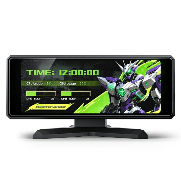 JONSBO｜ジョンスボ 3.39インチ 解像度960 x 360 IPSディスプレイ搭載ガジェット（ブラック） DS339-BLACK jism-14833909 Joshin web 家電とPCの大型専門店 サンプル画像3