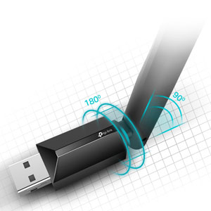 TP-Link｜ティーピーリンク AC600 ハイパワー デュアルバンド(433＋200Mbps) Wi-Fi子機 ARCHER T2U PLUS